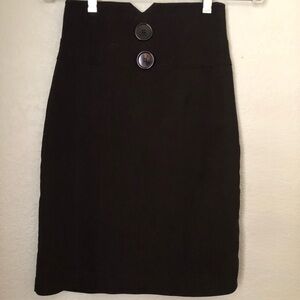 VTG 90s Spring Street Unlined Pencil Skirt XS?